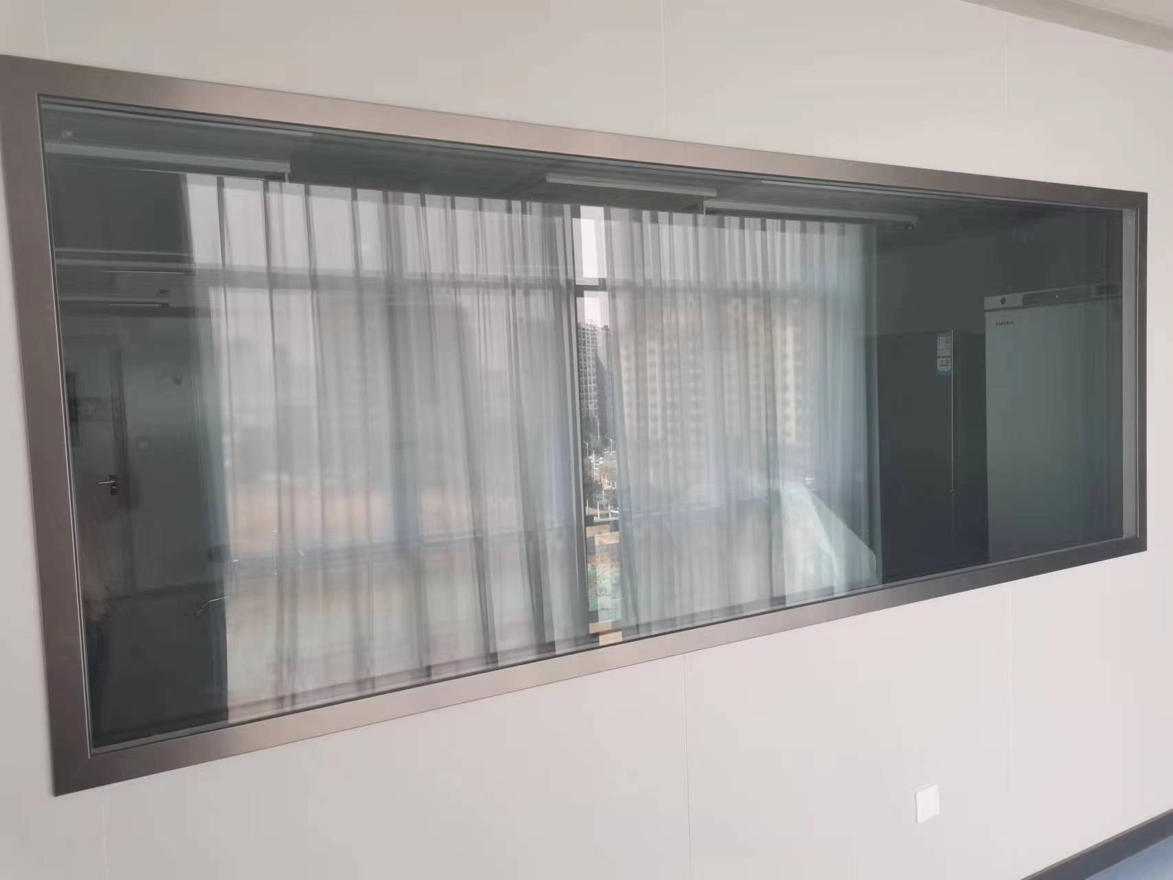 不銹鋼邊框雙層中空玻璃觀察窗